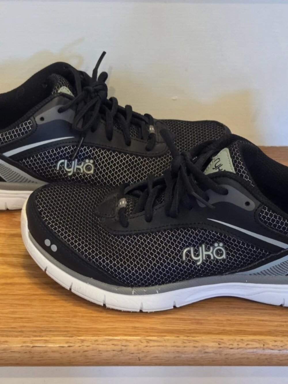 RYKA Destiny 2 Women's Walking & Athletic Shoes - Size 7M Black/Blue EUR 37